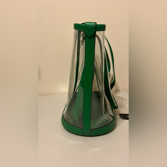 Kate Spade Emerald Green Clear Tote - Picture 4 of 8